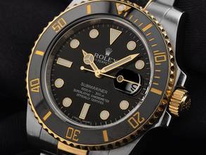 Thumbnail von Rolex Submariner Date Ref.116613LN 2017 Full Set like New Vintage Submariner Date