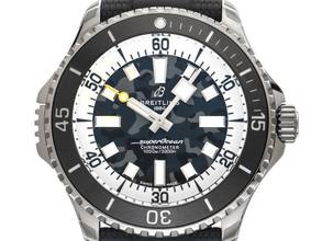 Thumbnail von Breitling Superocean Automatic Super Diver Ref.E10379351B1S1 2026 Full Set Unworn Superocean Automatic Super Diver Titanium Rubber Folding Clasp