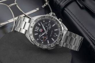 Thumbnail von TAG Heuer Formula 1 Alarm Stainless Steel Quartz Ref. WAZ111A BA0875 B&P 2019