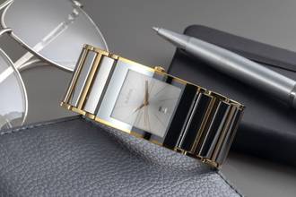 Thumbnail von Rado Integral L Steel / Ceramic Quartz Men's Watch Ref. R20748112 B&P
