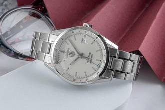 Thumbnail von TAG Heuer Carrera Calibre 7 Twin-Time Automatic Men's Watch Ref. WV2116-0