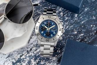 Thumbnail von Breitling Superocean Chronograph Steelfish Automatic Steel Ref. A13341 B&P 2014
