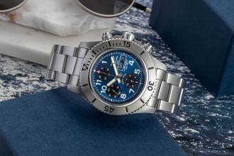 Thumbnail von Breitling Superocean Chronograph Steelfish Automatic Steel Ref. A13341 B&P 2014