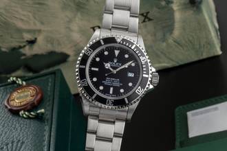Thumbnail von Rolex Sea-Dweller 4000 4000ft Oyster Edelstahl Automatik Herrenuhr Ref 16600 B&P 2006