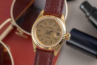 Thumbnail von Tudor Prince Oysterdate Princess Oysterdate gold-plated automatic Ref. 92411N Rolex case classic