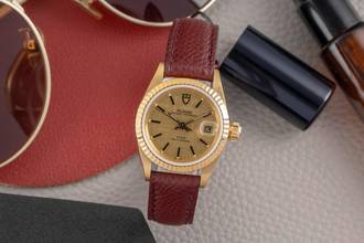 Thumbnail von Tudor Prince Oysterdate Princess Oysterdate gold-plated automatic Ref. 92411N Rolex case classic