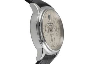 Thumbnail von Glashütte Original Senator Chronograph Steel Automatic Ref. 39-32-03-03-04 B&P