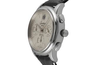 Thumbnail von Glashütte Original Senator Chronograph Steel Automatic Ref. 39-32-03-03-04 B&P
