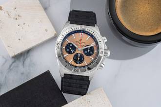 Thumbnail von Breitling Chronomat B01 42 Steel Automatic Ref. AB0134101K1S1 B&P