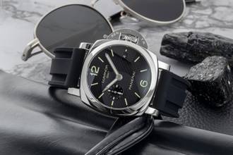Thumbnail von Panerai Luminor 1950 GMT Automatic Steel Men's Watch PAM00535 Box & Papers 2015