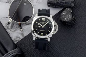 Thumbnail von Panerai Luminor 1950 GMT Automatic Steel Men's Watch PAM00535 Box & Papers 2015