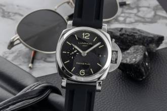 Thumbnail von Panerai Luminor 1950 GMT Automatic Steel Men's Watch PAM00535 Box & Papers 2015