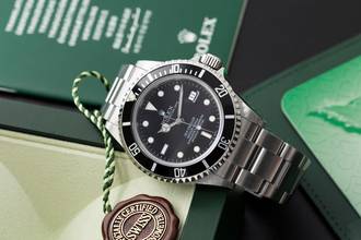 Thumbnail von Rolex Sea-Dweller 4000 Steel Automatic Men's Watch Ref. 16600T B&P 2007 Collector's Set