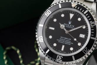 Thumbnail von Rolex Sea-Dweller 4000 Steel Automatic Men's Watch Ref. 16600T B&P 2007 Collector's Set