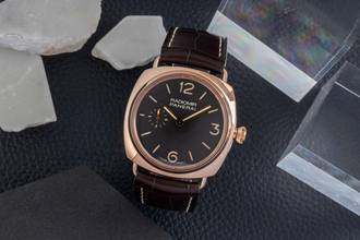 Thumbnail von Panerai Radiomir 18k (0.750) Rose Gold Hand-Wound Ref. PAM00439 B&P 2021