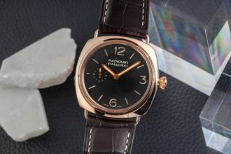 パネライ ラジオミール 18K（0.750）ロッソゴールド オロローザ 手巻き式 Ref. PAM00439 B&P 2021