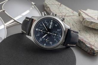 Thumbnail von IWC Pilot Fliegerchronograph chronograph steel automatic men's watch ref. IW370607