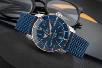 Thumbnail von Breitling Superocean Heritage 42 Steel/Gold Automatic Ref. UB2010161C1S1 B&P New