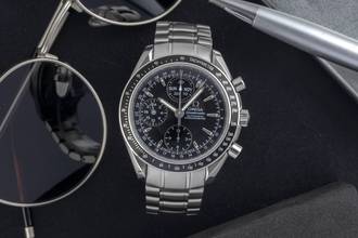 Thumbnail von Omega Speedmaster Day-Date Chronograph Automatic Steel Ref. 3220.50.00 B&P