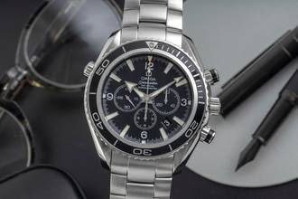 オメガ シーマスター プラネットオーシャン 600M クロノグラフ ステンレススチール 自動巻き Ref. 2210.50.00