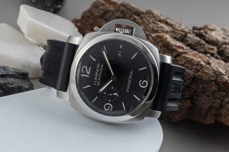 Thumbnail von Panerai Luminor Marina 1950 3 Days Steel Automatic Ref. PAM00312 Papers 2016