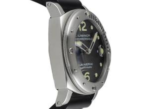 Thumbnail von Panerai Luminor Submersible Automatic Date Steel Men's Watch Ref. PAM00024 B&P
