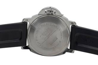 Thumbnail von Panerai Luminor Submersible Automatic Date Steel Men's Watch Ref. PAM00024 B&P