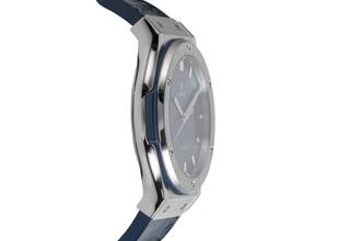 Thumbnail von Hublot Classic Fusion 42 Blue Titanium Automatic Men's Watch Ref. 542.NX.7170.LR