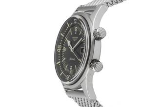 Thumbnail von Longines Legend Diver Steel Automatic Men's Watch Ref. L3.674.4.50.6 B&P