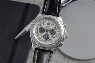 Thumbnail von Breitling B-2 Chronograph Steel Automatic Men's Watch Ref. A42362 Papers 2003