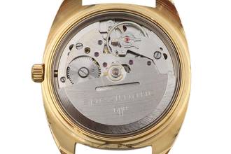 Thumbnail von Glashütte Original Spezimatic Brass Gold-Plated Automatic Men's Watch Vintage Classic