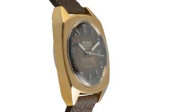 Thumbnail von Glashütte Original Spezimatic Brass Gold-Plated Automatic Men's Watch Vintage Classic