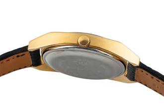 Thumbnail von Glashütte Original Spezimatic Special Green Dial gold-plated automatic men's watch vintage