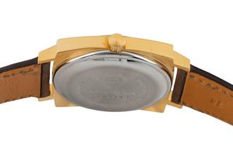 Thumbnail von Glashütte Original Spezimatic Brown Dial Gold-Plated Automatic Men's Watch Vintage Classic