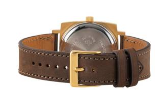 Thumbnail von Glashütte Original Spezimatic Brown Dial Gold-Plated Automatic Men's Watch Vintage Classic