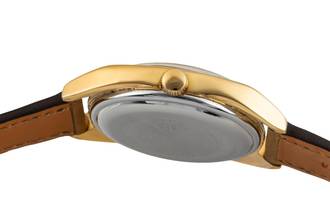 Thumbnail von Glashütte Original Spezimatic Blue Dial gold-plated automatic men's watch vintage classic