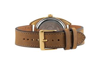 Thumbnail von Glashütte Original Spezimatic Blue Dial gold-plated automatic men's watch vintage classic