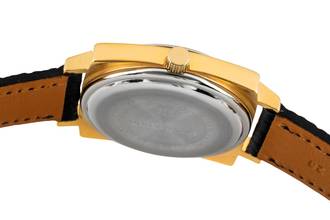 Thumbnail von Glashütte Original Spezimatic Gold Dial gold-plated automatic men's watch vintage classic