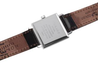Thumbnail von NOMOS Tetra Glashütte Tetra 27.5 stainless steel manual wind men's watch ref. 401 papers 1996