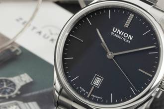 Thumbnail von Union Glashütte Viro Steel Automatic Men's Watch Ref. D011.407.11.051.00 B&P 2025