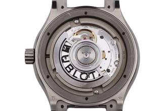 Thumbnail von Hublot Classic Fusion 42 Blue Titanium Automatic Ref. 548.NX.7170.NX B&P 2019
