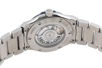 Thumbnail von Hublot Classic Fusion 42 Blue Titanium Automatic Ref. 548.NX.7170.NX B&P 2019