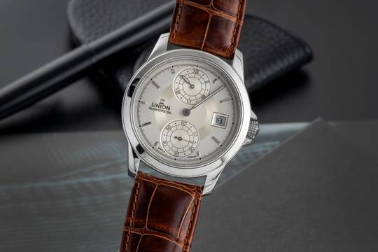  Union Glashütte Tradition Regulator Stahl Automatik Herren Ref. 26-42-03-04-10 
