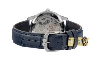 Thumbnail von Glashütte Original Pavonina 1845 with steel case, manual winding, men's watch, Ref. 49-03-03-01-04, classic
