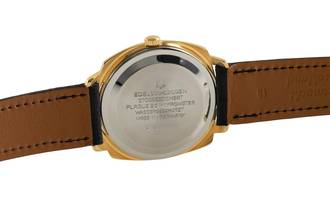 Thumbnail von Glashütte Original Spezimatic Red Dial Gold-Plated Automatic Men's Watch Vintage Classic