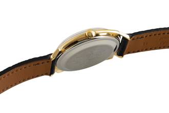 Thumbnail von Glashütte Original Spezimatic Red Dial Gold-Plated Automatic Men's Watch Vintage Classic