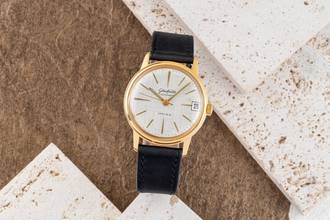 Thumbnail von Glashütte Original Automatic automatic gold-plated men's watch vintage B&P 1963 collectible