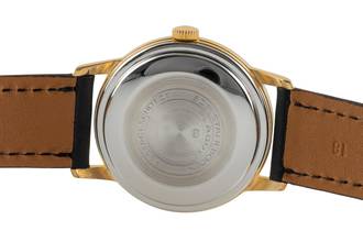 Thumbnail von Glashütte Original Automatic automatic gold-plated men's watch vintage B&P 1963 collectible