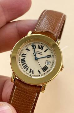 Cartier Ronde de Cartier Quartz De Ronde Must ref 1800 Lady Ladies 1800