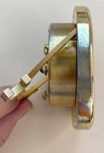 Thumbnail von Cartier Table Clock Vintage Table Clock Travel Alarm Clock Desk Clock Alarm Blue Lapis